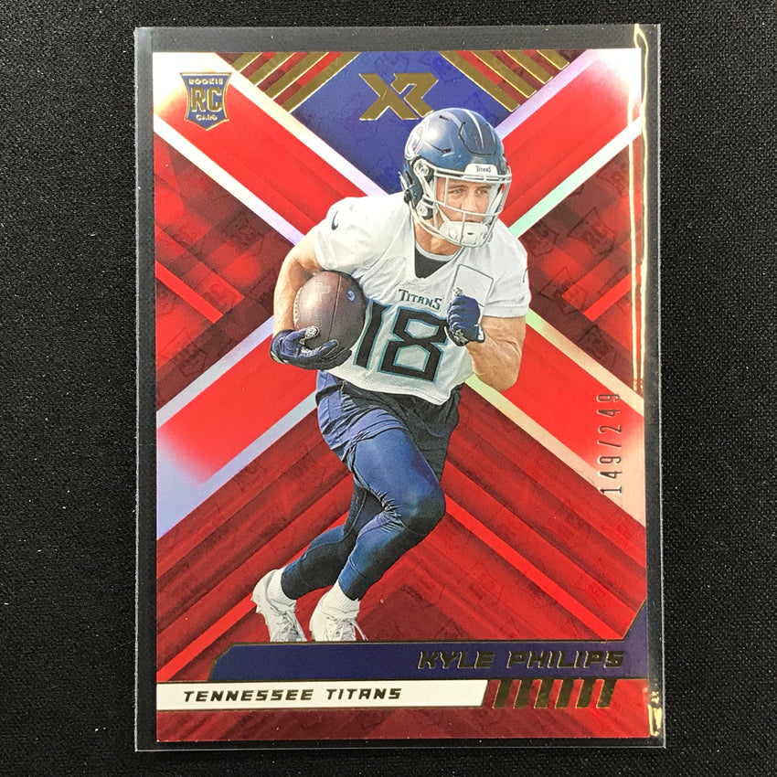 2022 Xr Kyle Phillips Rookie Red Base 149/249