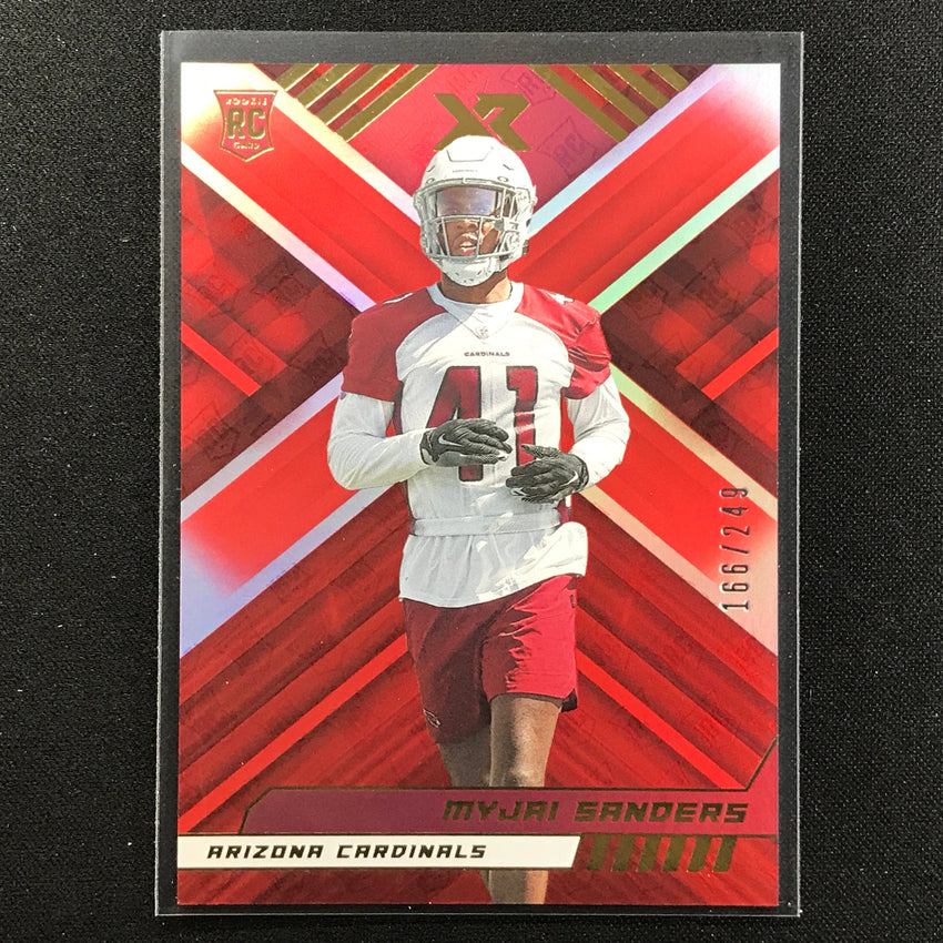 2022 Xr Myjai Sanders Rookie Red Base 166/249