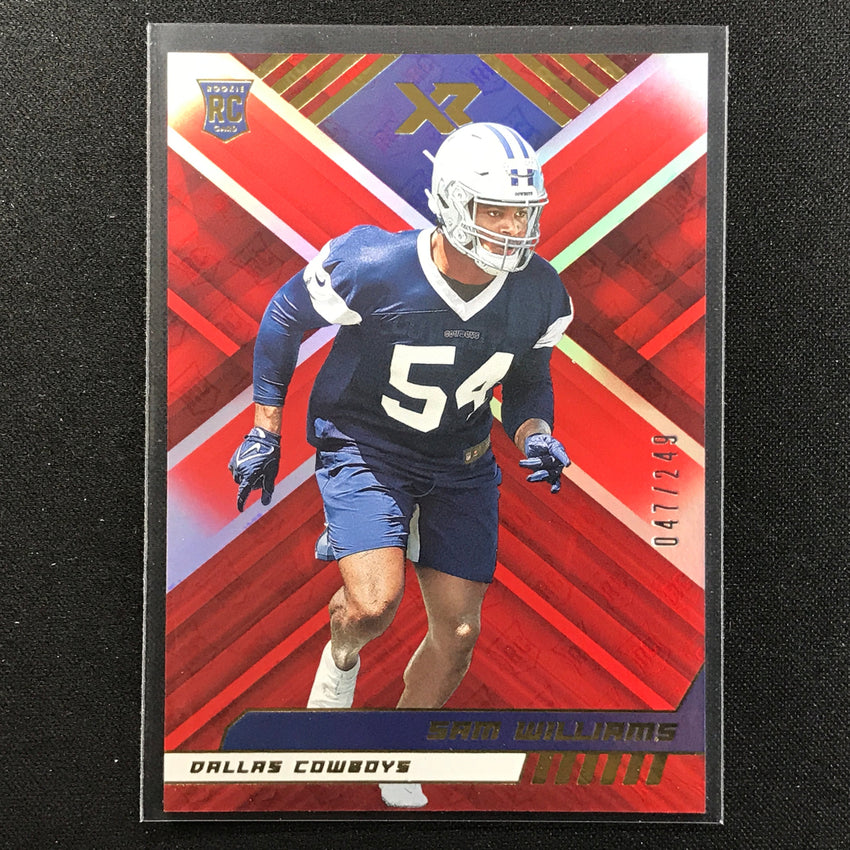 2022 Xr Sam Williams Rookie Red Base 47/249