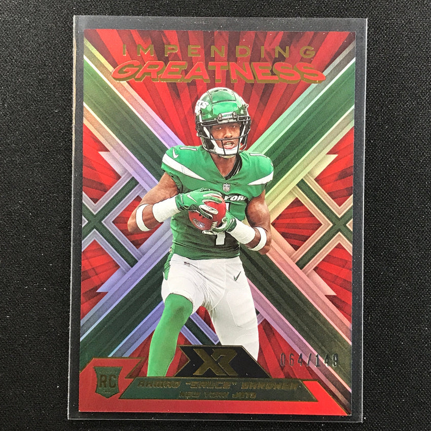 2022 Xr Ahmad Sauce Garrdner Impending Greatness Rookie Red 64/149