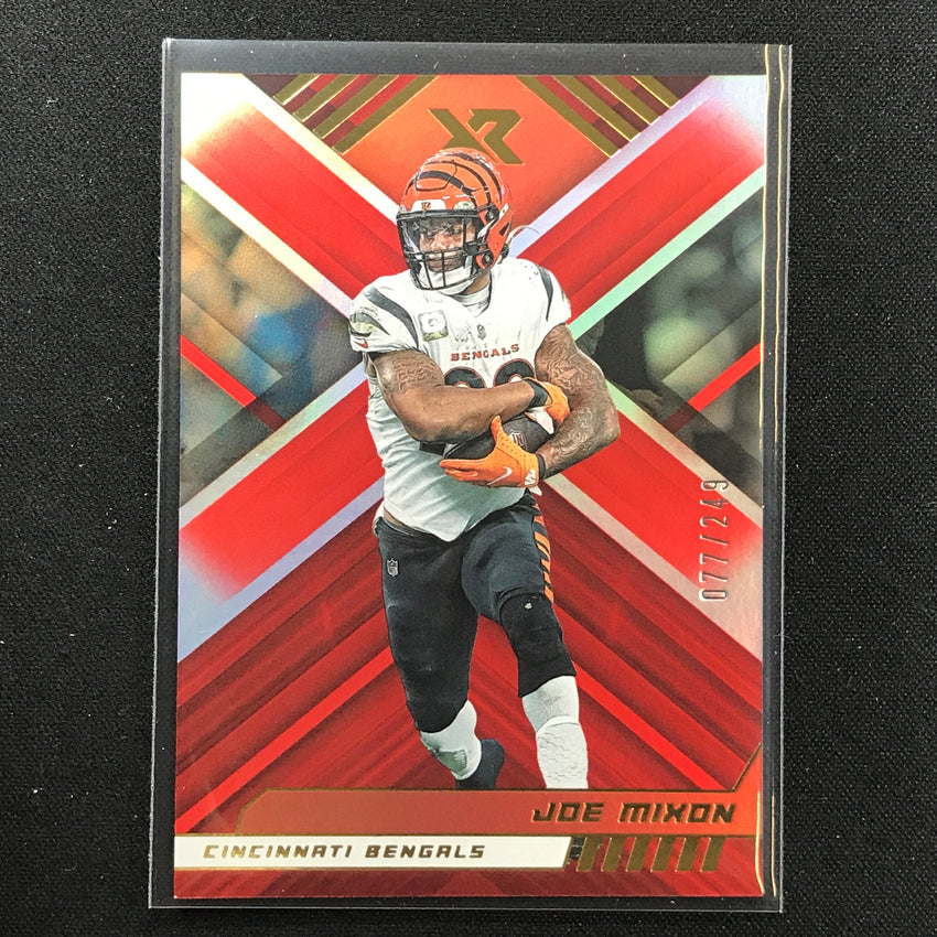 2022 Xr Joe Mixon Red Base 77/249