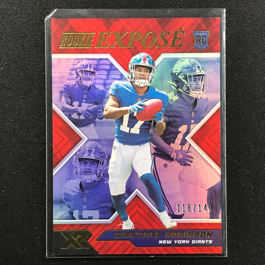 2022 Xr Wandale Robinson Rookie Expose Red 118/149