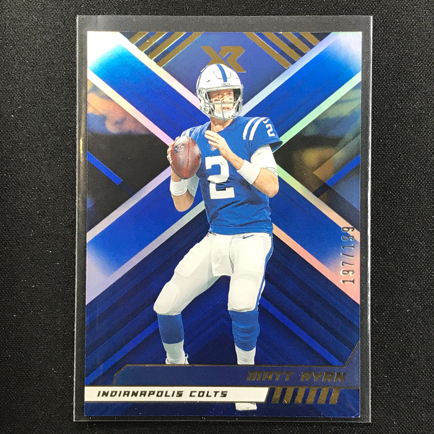 2022 Xr Matt Ryan Blue Base 197/199