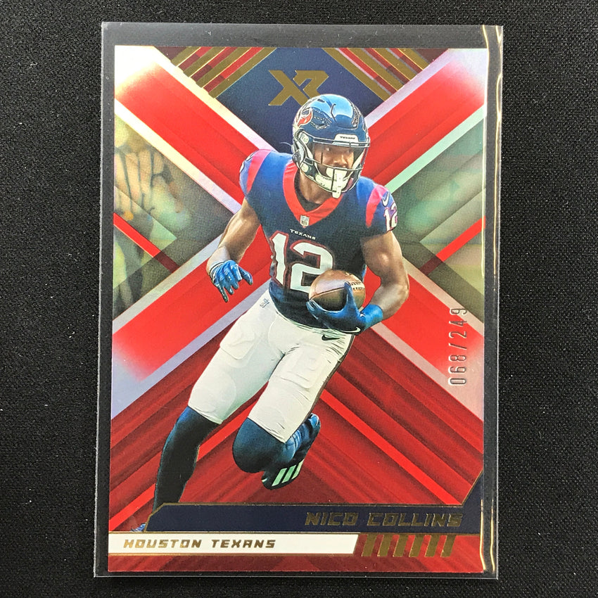 2022 Xr Nico Collins Red Base 68/249