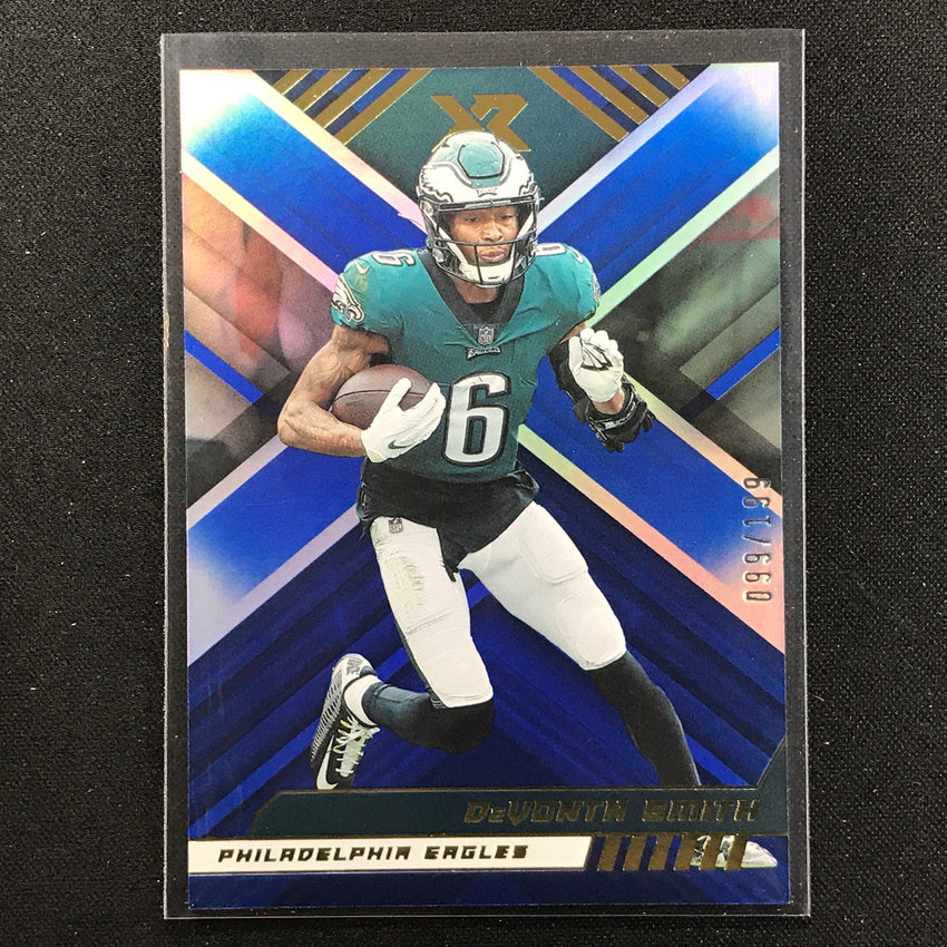 2022 Xr Devonta Smith Blue Base 99/199
