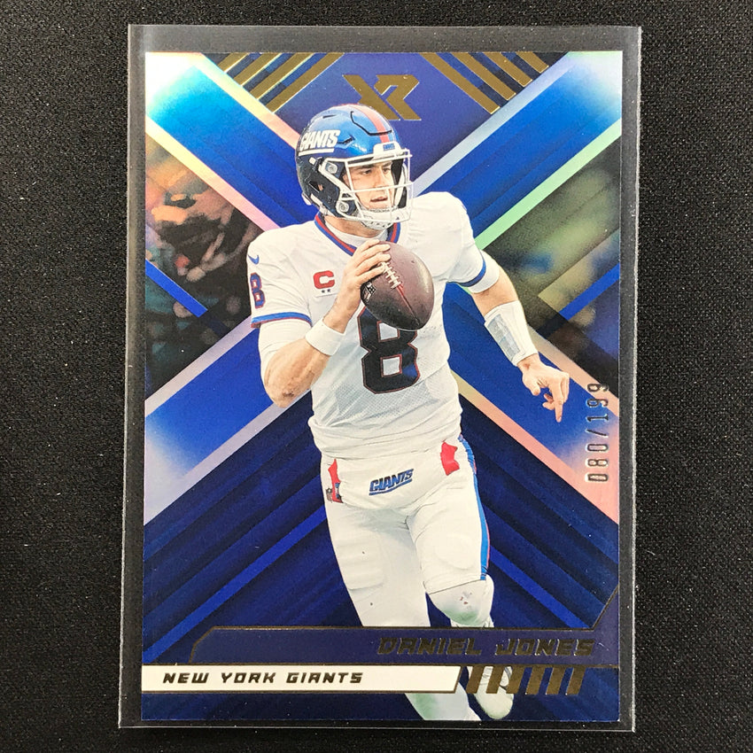2022 Xr Daniel Jones Blue Base 80/199