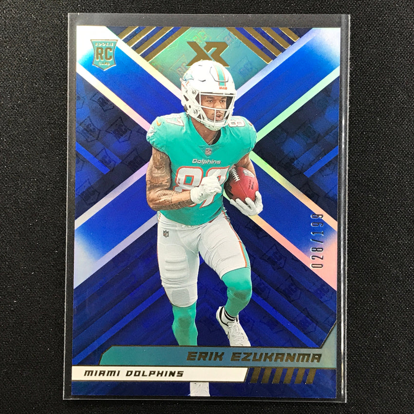 2022 Xr Erik Ezukanma Rookie Blue Base 28/199
