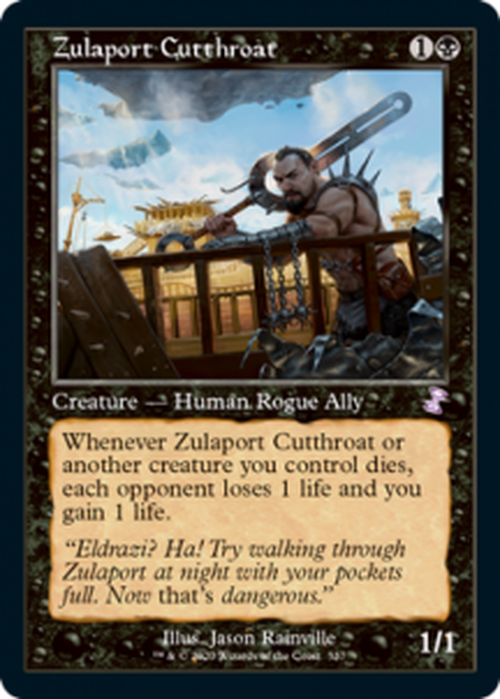 FOIL Zulaport Cutthroat 337 - Timeshifted - Time Spiral Remastered-Cherry Collectables