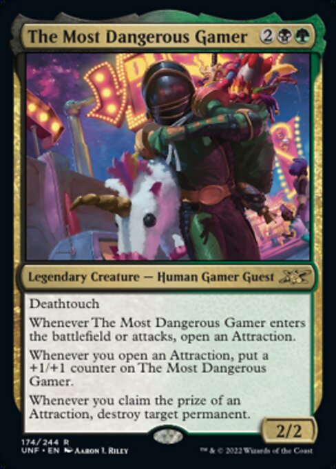 The Most Dangerous Gamer 174/244  - Rare Unfinity