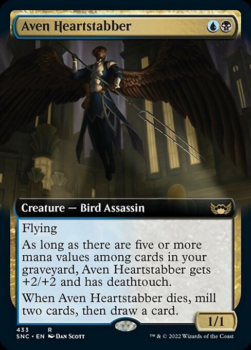 EXTENDED Aven Heartstabber  #433 - Streets of New Capenna