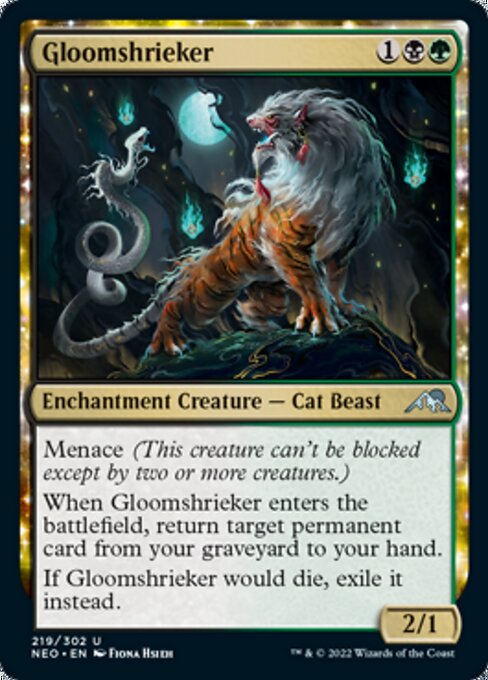 Gloomshrieker 219/302 -  Kamigawa Neon Dynasty UNCLE