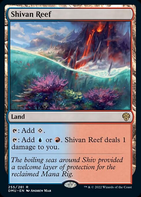 Shivan Reef - 255 /281 - Rare - FOIL 