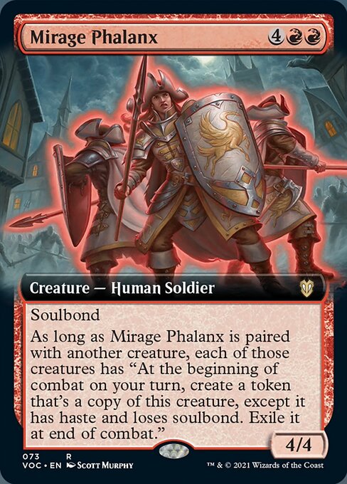 Extended Mirage Phalanx - No 73 Commander Crimson Vow