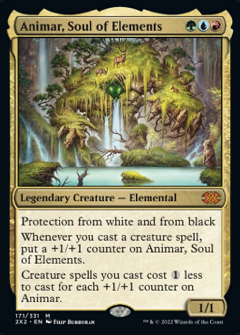 Animar, Soul of Elements 171 /331 - Mythic Double Masters 2022