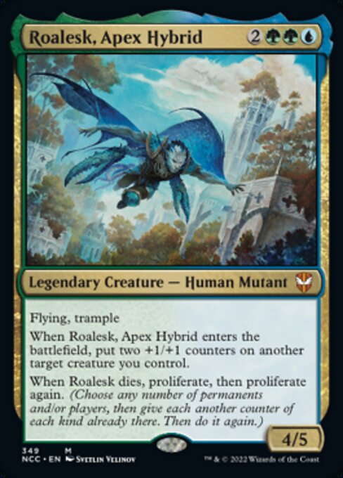 Roalesk, Apex Hybrid #349 -  New Capenna Commander