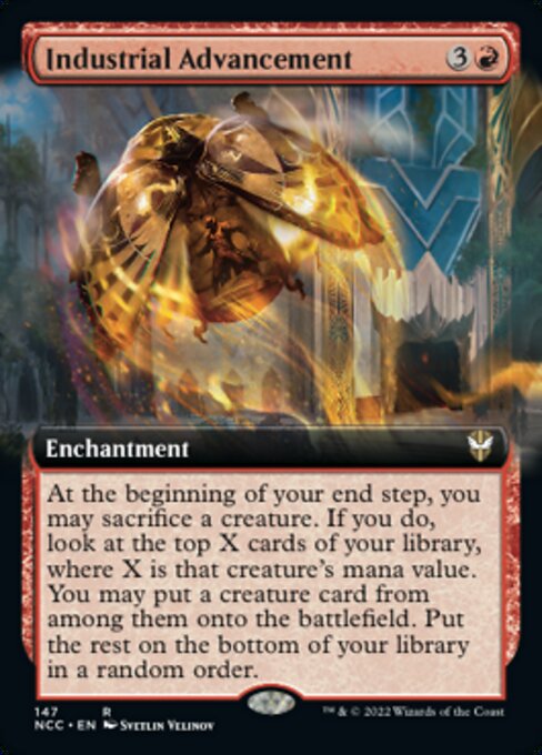 EXTENDED Industrial Advancement #147 -  New Capenna Commander