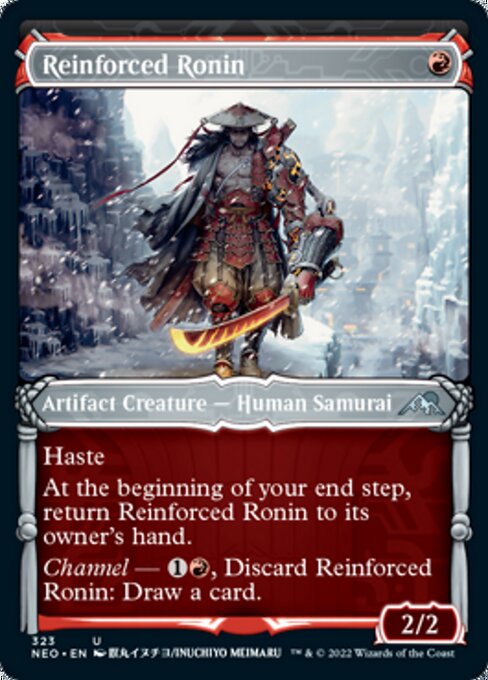 SHOWCASEReinforced Ronin 323 -  Kamigawa Neon Dynasty