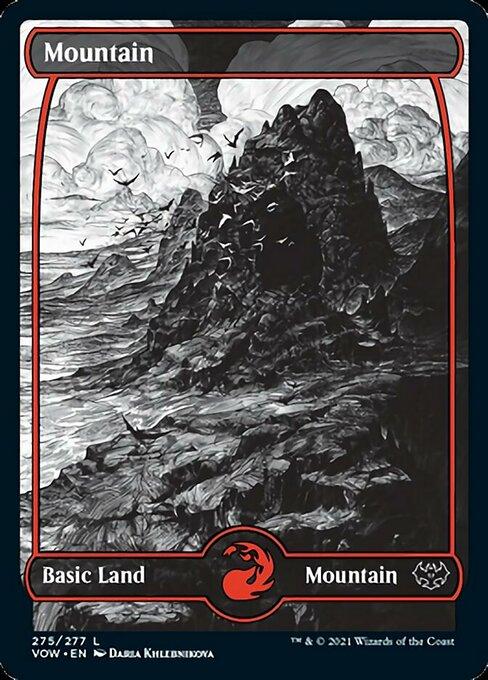 Foil Showcase Mountain - 275 -c- Crimson Vow