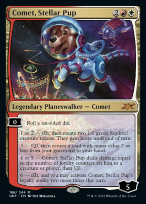 Comet, Stellar Pup 166/244  - Mythic Unfinity