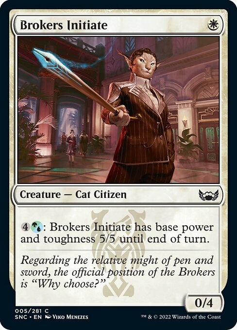 Brokers Initiate 5/281 - Common Streets of New Capenna