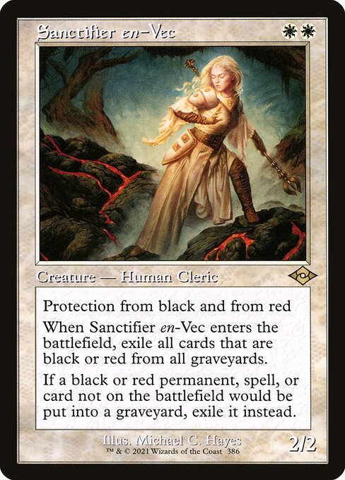 FOIL RETRO Sanctifier en-Vec #386 - MH2 Modern Horizons 2