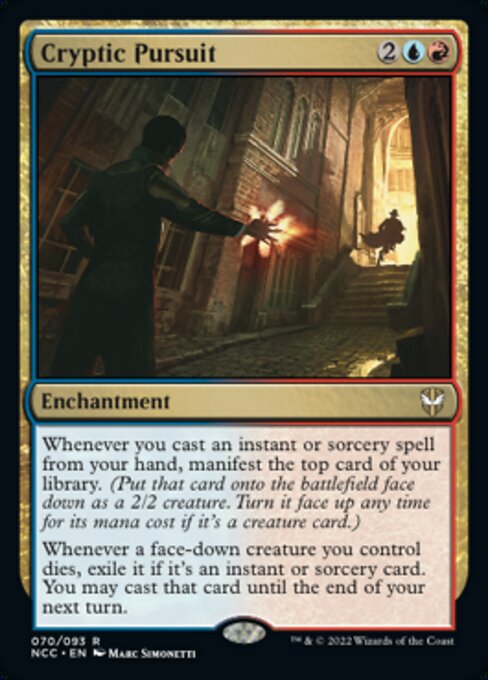 Cryptic Pursuit 70/93 -  New Capenna Commander