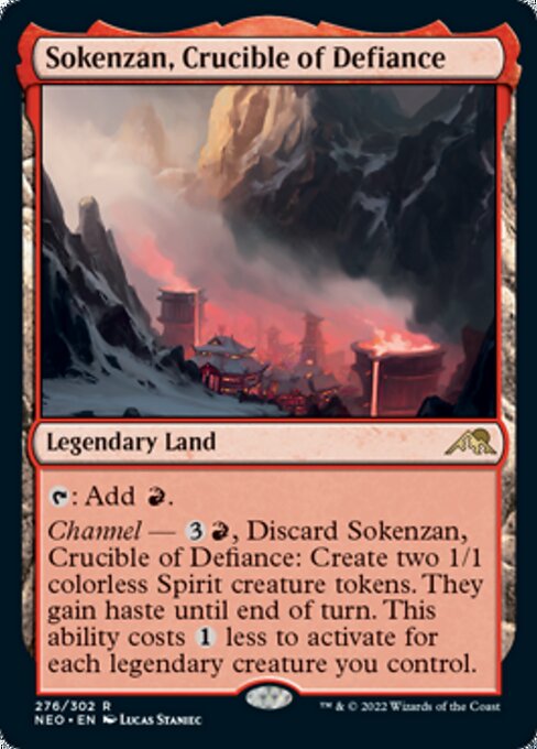 Sokenzan, Crucible of Defiance 276/302 -  Kamigawa Neon Dynasty RARE