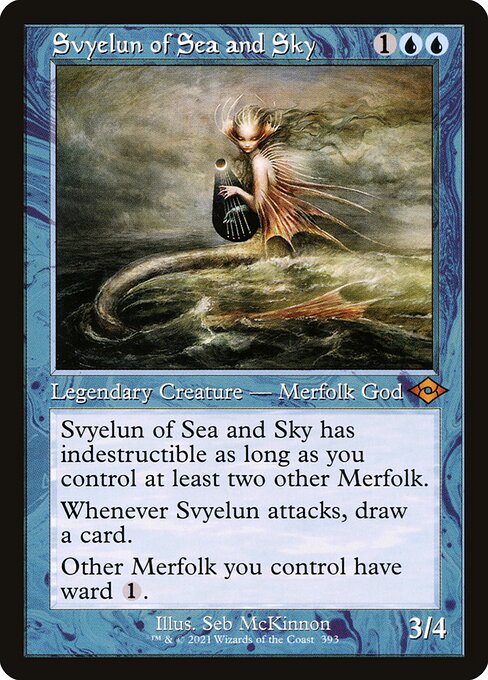 FOIL RETRO Svyelun of Sea and Sky #393 - MH2 Modern Horizons 2