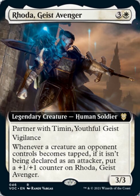 Extended Rhoda Geist Avenger - No 46 Commander Crimson Vow