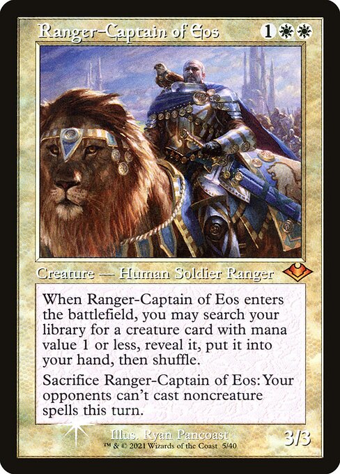 FOIL RETRO Ranger-Captain of Eos #5/40 MH2 Modern Horizons 2