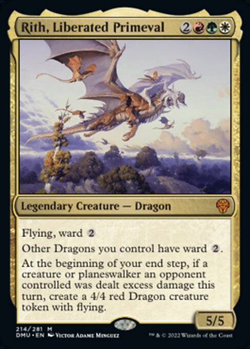 Rith, Liberated Primeval - 214 /281 - Mythic - FOIL 