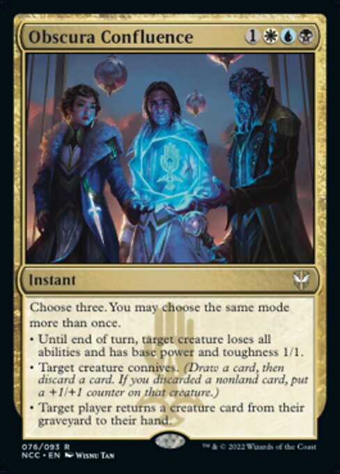 Obscura Confluence 76/93 -  New Capenna Commander