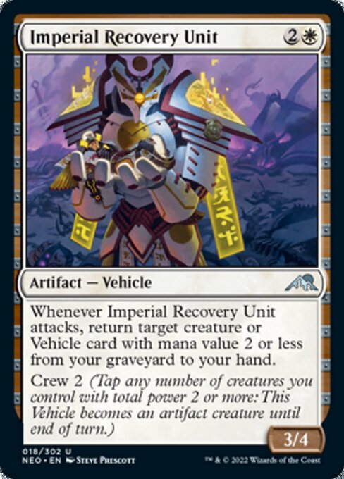 Imperial Recovery Unit 18/302 -  Kamigawa Neon Dynasty UNCLE