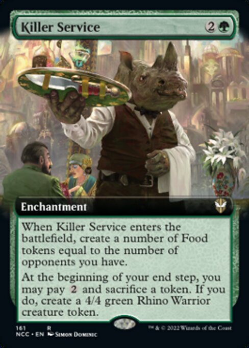 EXTENDED Killer Service #161 -  New Capenna Commander