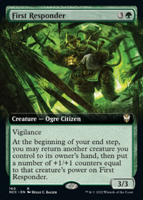 EXTENDED First Responder #160 -  New Capenna Commander