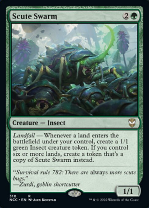 Scute Swarm #310 -  New Capenna Commander