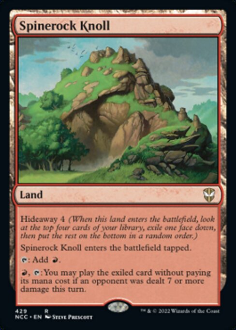 Spinerock Knoll #429 -  New Capenna Commander