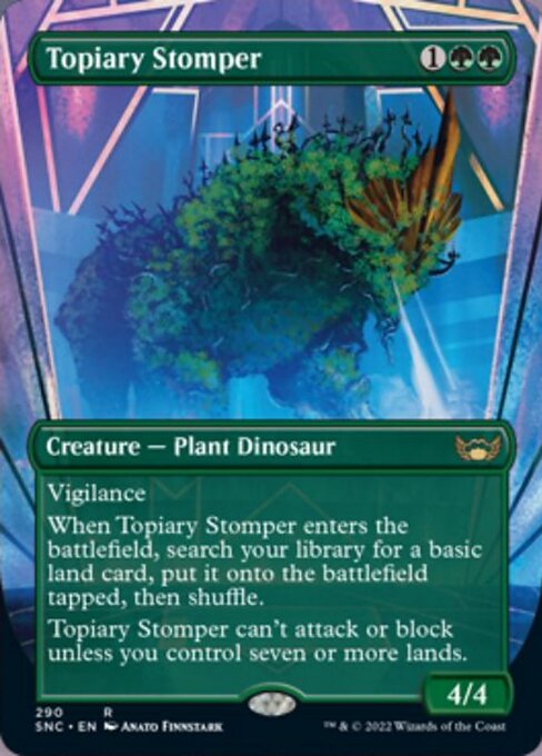 BORDERLESS Topiary Stomper  #290 - Streets of New Capenna