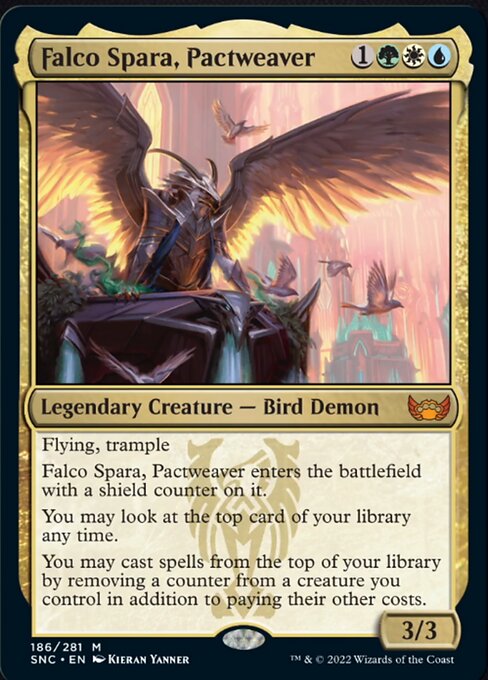 Falco Spara, Pactweaver 186/281 - Mythic Streets of New Capenna