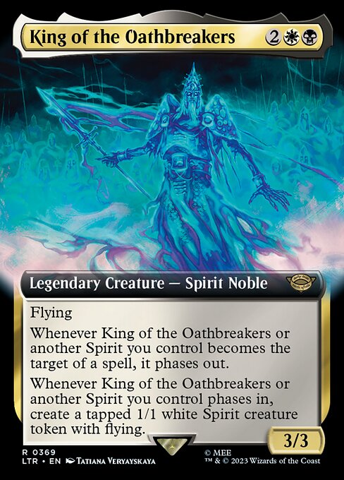 EXTENDED King of the Oathbreakers #369  - Rare Lord of the Rings: Tales of Middle-Earth