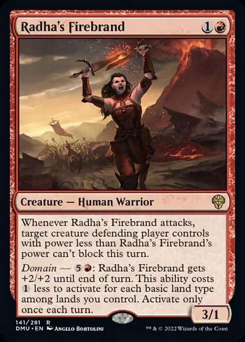 Radha's Firebrand - 141 /281 - Rare - FOIL 