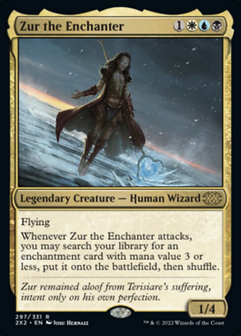 Zur the Enchanter 297 /331 - Rare Double Masters 2022