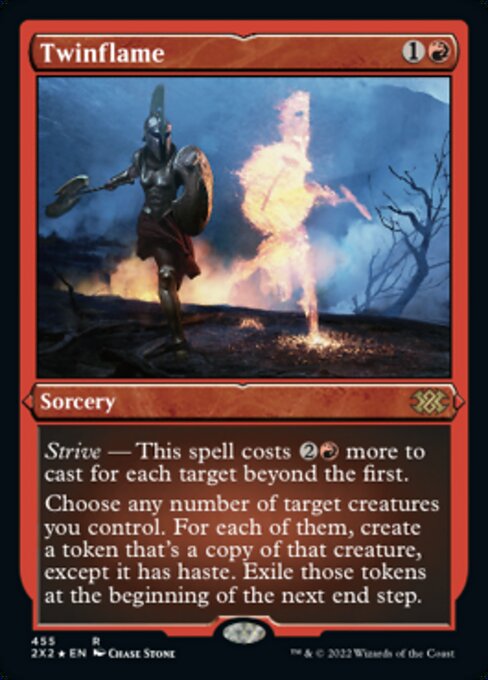 ETCHED FOIL Twinflame 455# - Rare Double Masters 2022