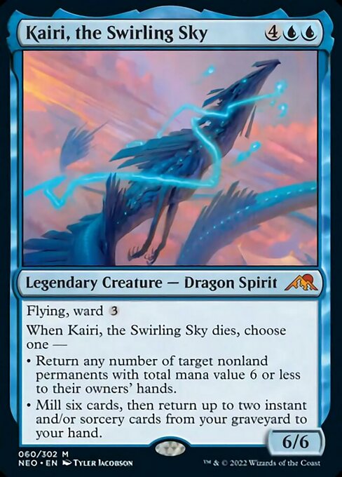 Kairi, the Swirling Sky 60/302 -  Kamigawa Neon Dynasty MYTH