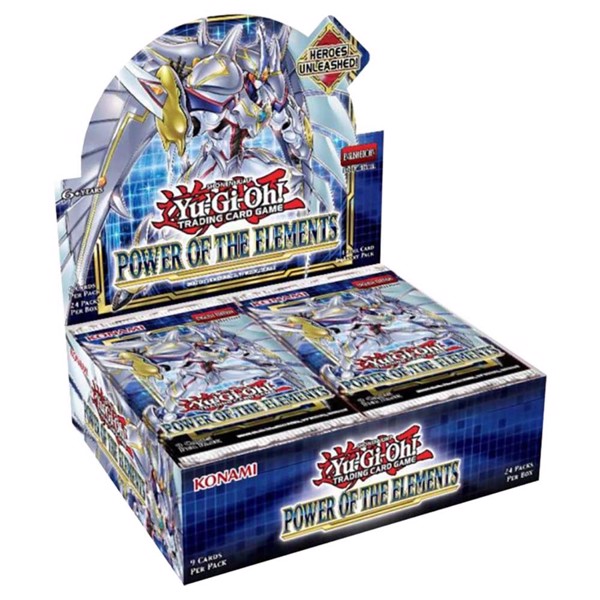 YU-GI-OH! TCG Power of the Elements Booster Box 1st Edition