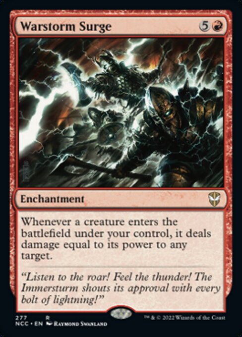 Warstorm Surge #277 -  New Capenna Commander