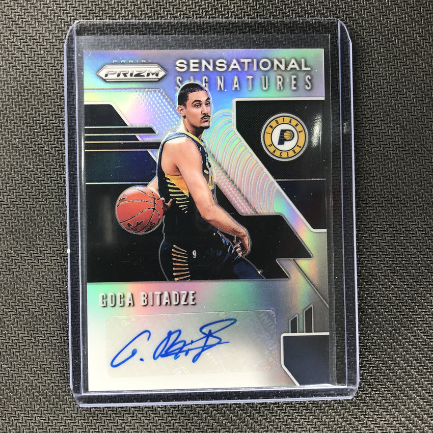2019-20 Prizm GOGA BITADZE Sensational Signatures Silver Auto #GGB-Cherry Collectables