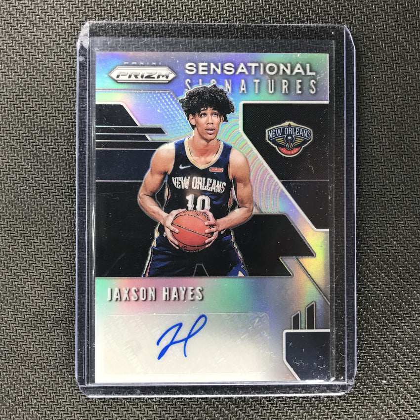 2019-20 Prizm JAXSON HAYES Sensational Signatures Silver Auto #JXH - 2-Cherry Collectables