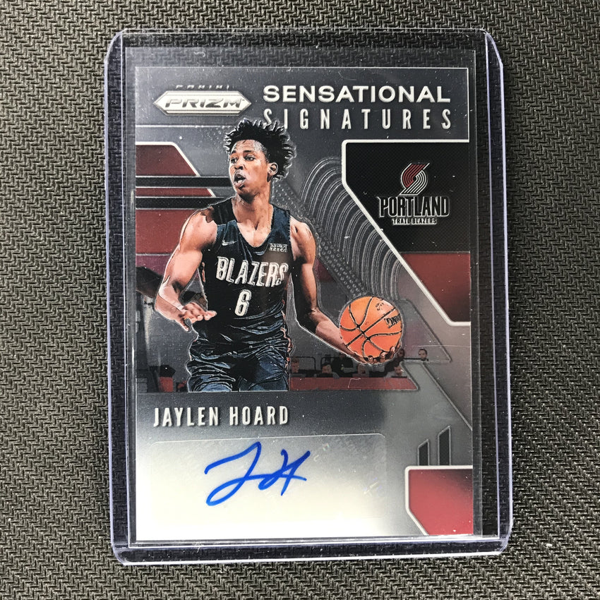 2019-20 Prizm JAYLEN HOARD Sensational Signatures Rookie Auto #JHD - 3-Cherry Collectables