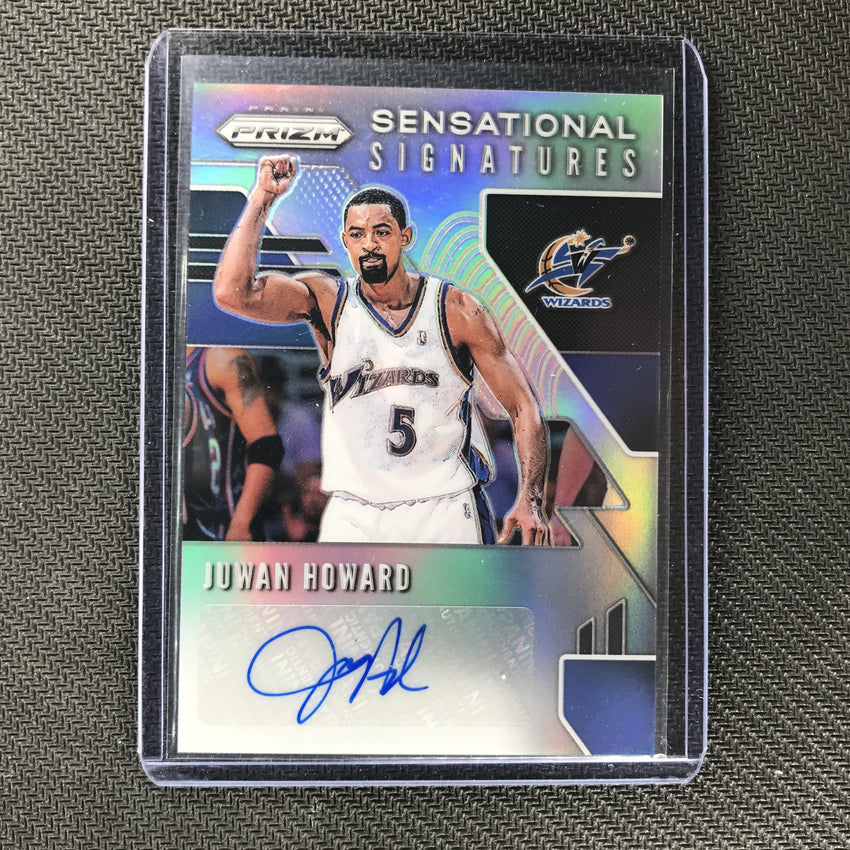2019-20 Prizm JUWAN HOWARD Sensational Signatures Silver Auto #JWH-Cherry Collectables